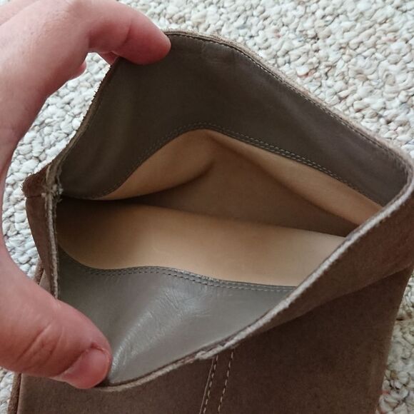 Jil Sander light brown Suede Knee high boots size 36.5 - Picture 4 of 11